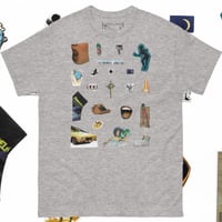 Image 1 of Tap dancing lessons collage t-shirt