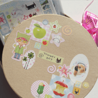 Image 4 of STAY LUCKY Sticker sheet set (B grade)