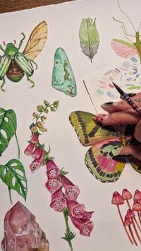 Image 7 of LIBRA Nature Chart ORIGINAL ARTWORK