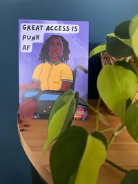 Image 1 of Great Access is Punk AF - A5 print 