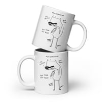 Image 2 of White glossy mug 400 year old 