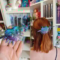 Image 1 of Horquilla Majoras Mask Zelda holografica