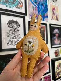 Image 2 of Little guy - Yellow plush bunny