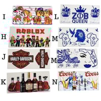 Image 3 of UV DTF Tumbler Wraps | Characters & More