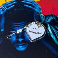 i <3 the weeknd keychain