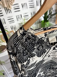 Image 2 of Vintage printed silk top