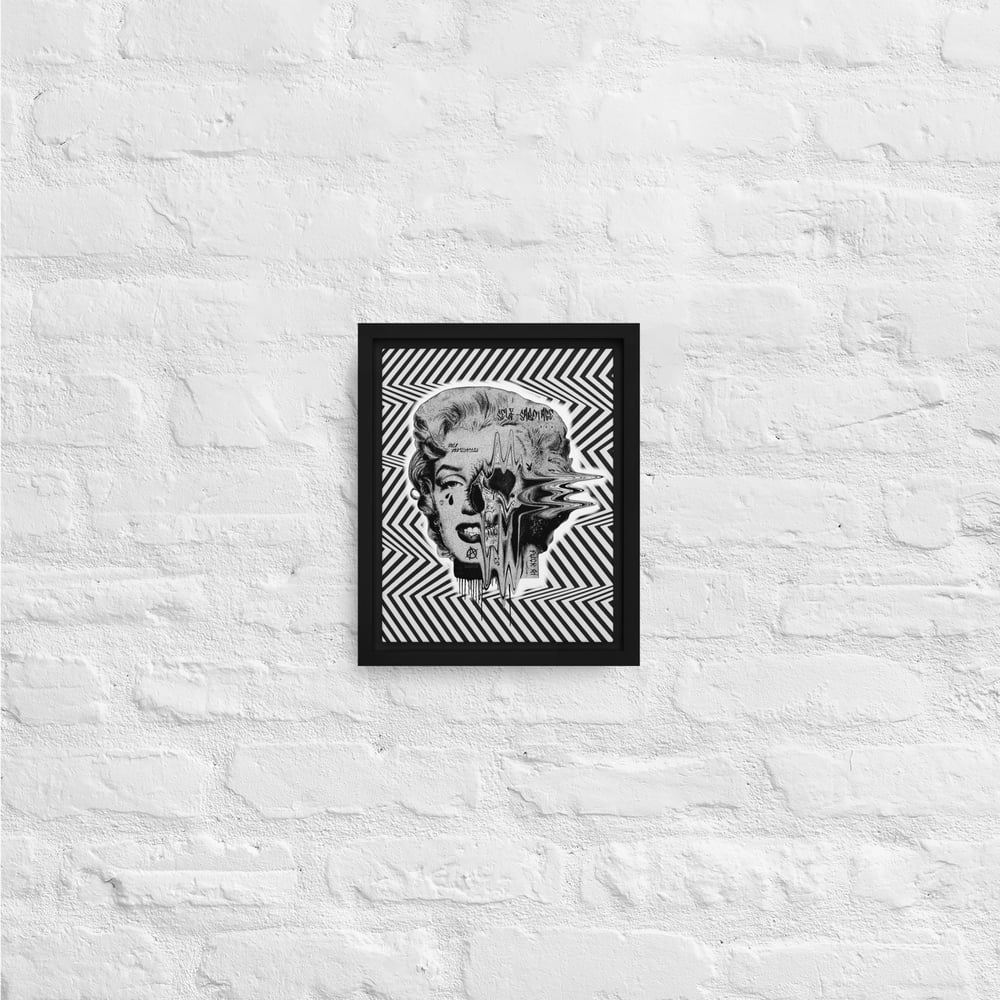 ‘Self Destruction’ Limited Edition Framed Canvas Print