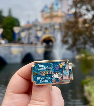 Image of PREORDER- West Coast Key pin or keychain / bag charm