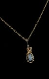 ⟢ Aquamarine necklace ⟣