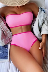 Image 3 of Pretty In Pink Bandeau Set