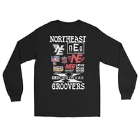 Image 1 of LOVEDCGOGO - "LDCG - NEG" Black Men’s Long Sleeve Shirt