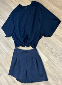 Image 4 of Bubble tailored shorts set - 5 colours 