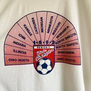 Image of 1992 US Youth Soccer Midwest Tournament T-Shirt