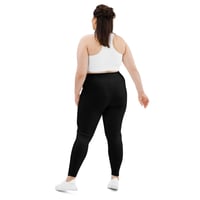 Image 3 of Clown-Free Zone Extended Size Leggings