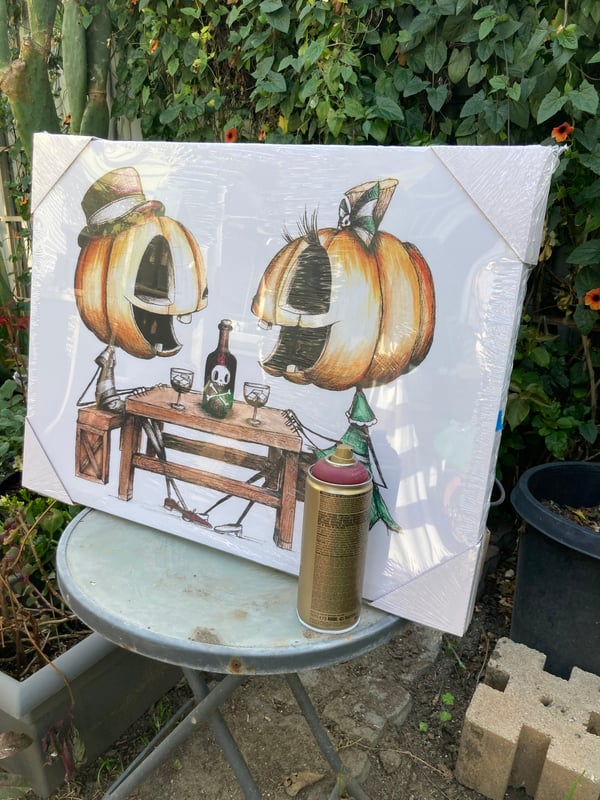 Image of "Drink To Remember" Canvas Print