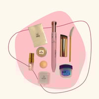 Image 1 of Mini Touch-up Makeup Pouch 