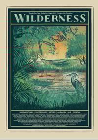 Image 2 of Wilderness Festival 2025 - Tango in the Night - A3 Litho Print