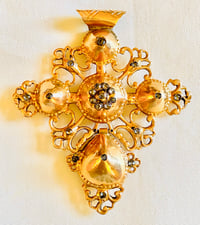 Image 1 of GOLD PORTUGUESE CROSS