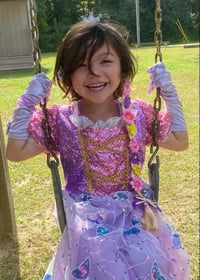 Image 14 of Princess Tea Party, colorful unicorns, princess appearance, snow fall, MORE! 