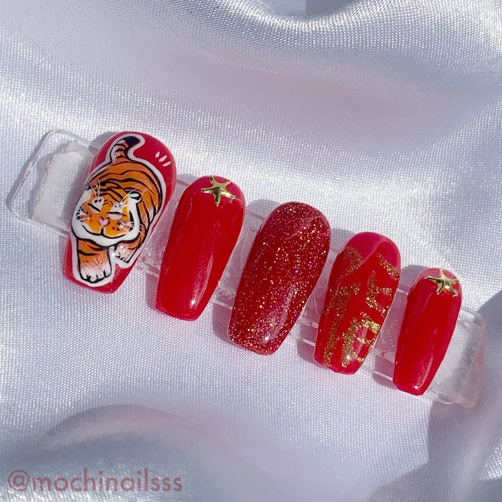 Image of Lucky Tiger Nails