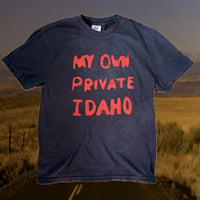 My Own Private Idaho T-Shirt From The Critic in OLD BLACK (hand dyed)