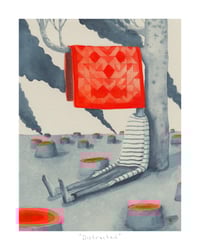 Image 1 of “distracted” print