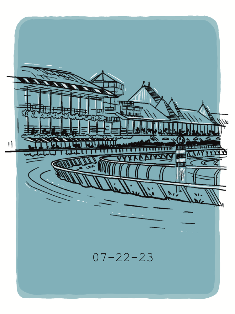 Image of Custom line drawing 