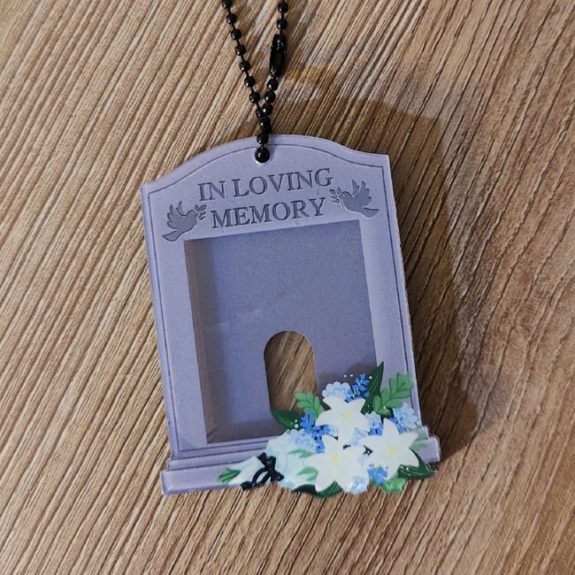 In Loving Memory Photocard Holder