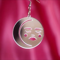 Image 3 of Boucles d’oreilles- La lune et le soleil