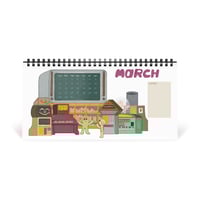 Image 4 of Dog & Frog 2026 Desktop calendar