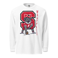 Image 1 of NC State Gridiron Dead Univ. - Comfort Colors Long Sleeve