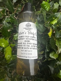 Natures Body Oil ( Palo Santo, Rosemary, and Mango) 8oz 