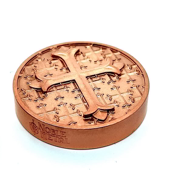 Image of Fear No Evil Coin - Copper