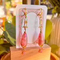 Floral Nouveau Drop Earrings