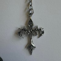 Image 4 of ♱ Gothic Cross Bag Charm ♱