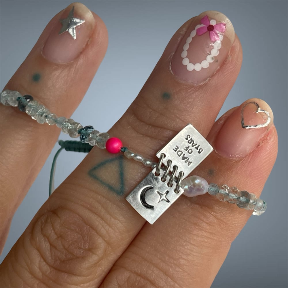 Image of Made of stars notebook bracelet