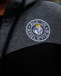 Image 4 of Grey/ Black Jumpsuit 