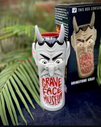 Image 1 of Graveface museum DEVIL'S GATE 12 oz Mug - Brimstone Gray Edition