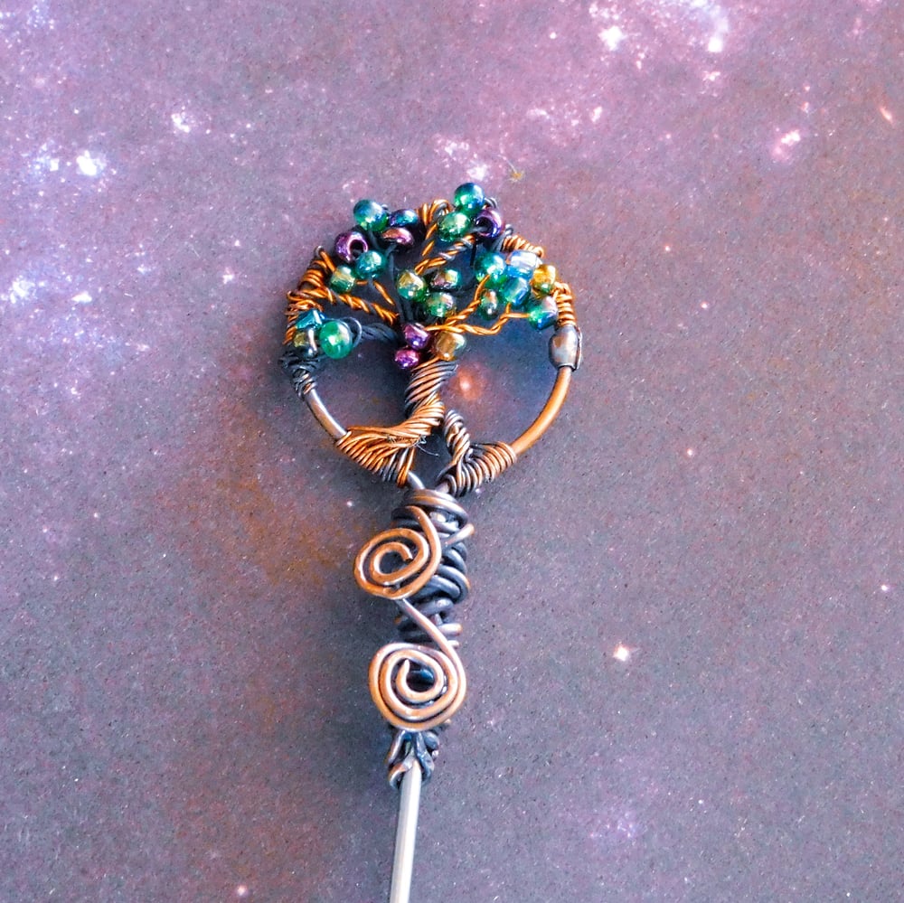 Image of Tree of life dab spoon