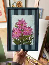 Image 1 of Three Pink Dahlias 