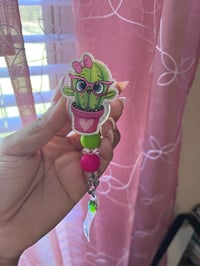 Image 4 of Beaded Badge Reel