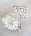 Wooden Cake Topper