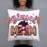 Image 2 of Basic Pillow ( Blessed Mom )
