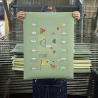 Image 1 of CALENDART 2026  Sage Limited edition screenprint