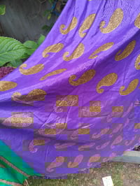 Image 9 of Bianca Frill maxi dress Purple