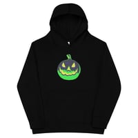 Image 5 of Youth Hoodie - Jack O Lantern Vintage Green-Black