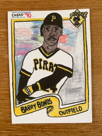 Barry Bonds. Single Card. 