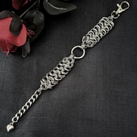 Image 3 of 2509 PRETTY VACANT Chainmail stainless steel bracelet