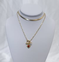 Image 1 of Red Heart Necklace 