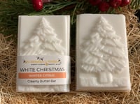 Image 1 of White Christmas Creamy Butter Soap- Winter Citrus